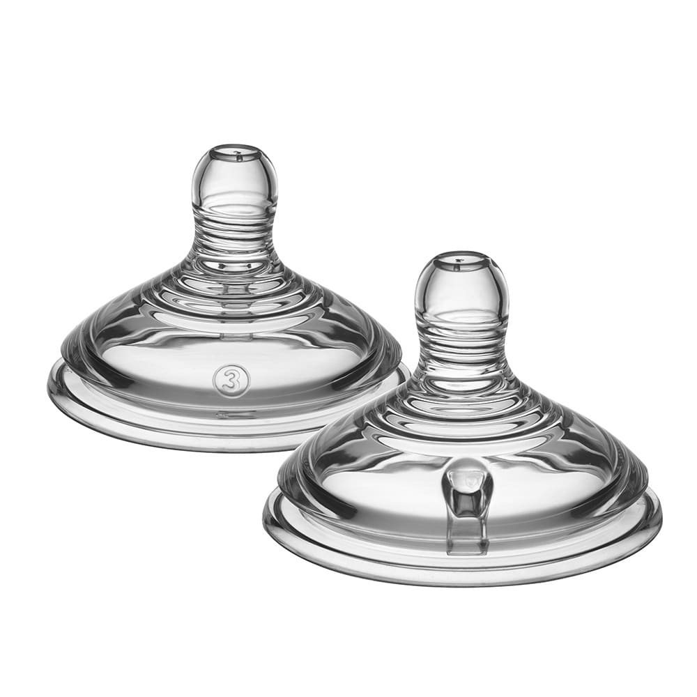 Tommee Tippee 6m+ 2count Teats