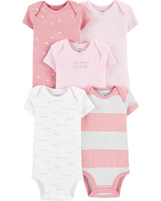 5 - Pack So Very Loved Bodysuits