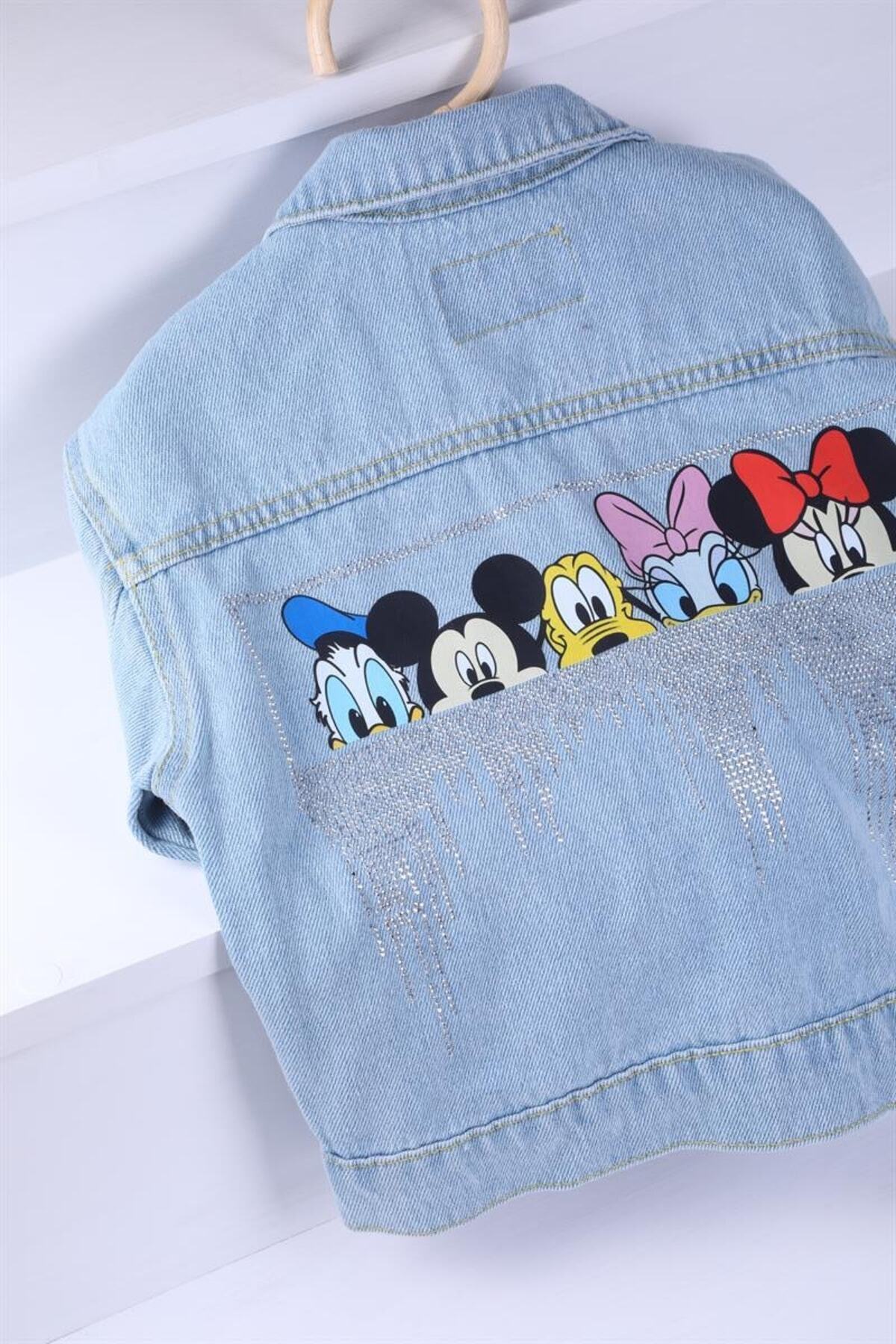 Disney Minnie & Friends Sequin Denim Jacket