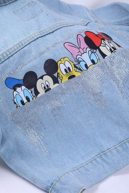 Disney Minnie & Friends Sequin Denim Jacket