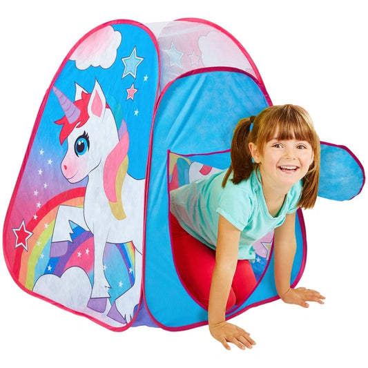 Pop N' Fun Unicorn Pop Up Play Tent