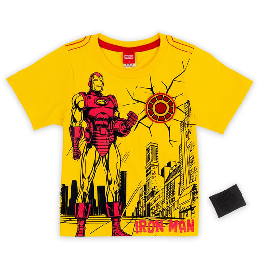 Iron Man Boys T-shirt With Band