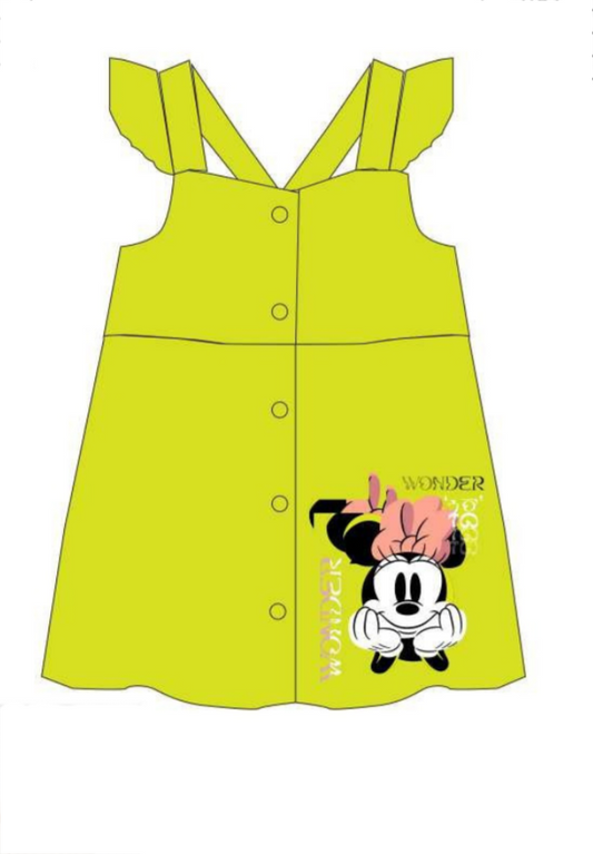 Minnie Mouse Neon Sleeveless Dress