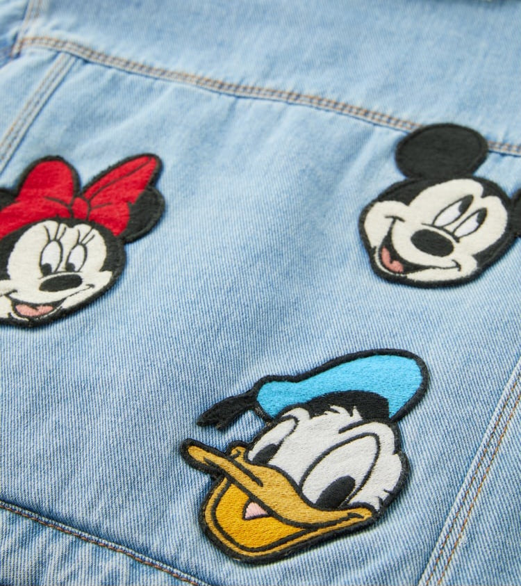 Disney Patch Denim Jacket