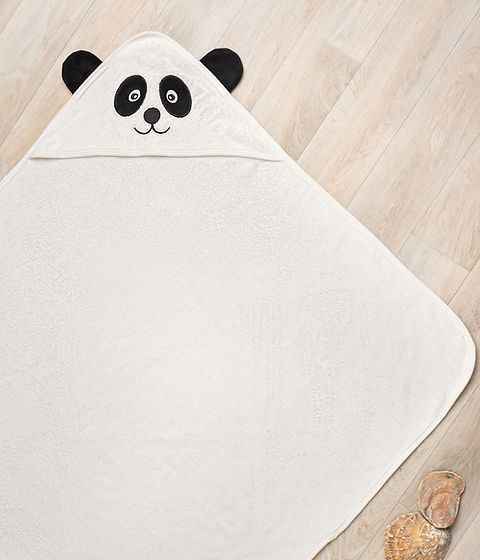 Panda Baby Hooded Towel