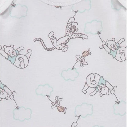 Disney Winnie The Pooh Cloud Sleepsuits 3 Pack