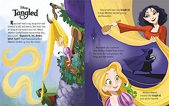 Disney Princess: Twin Tales: Tangled / The Princess & The Frog-(HARDCOVER)