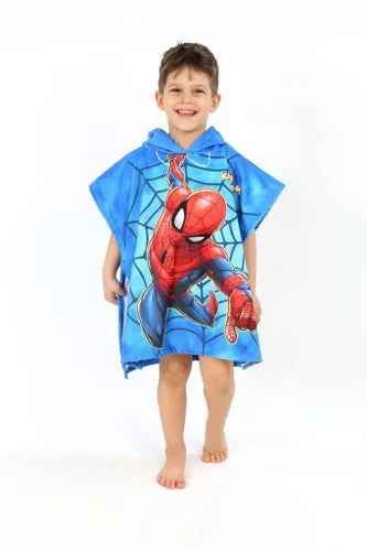 Spiderman Poncho Towel