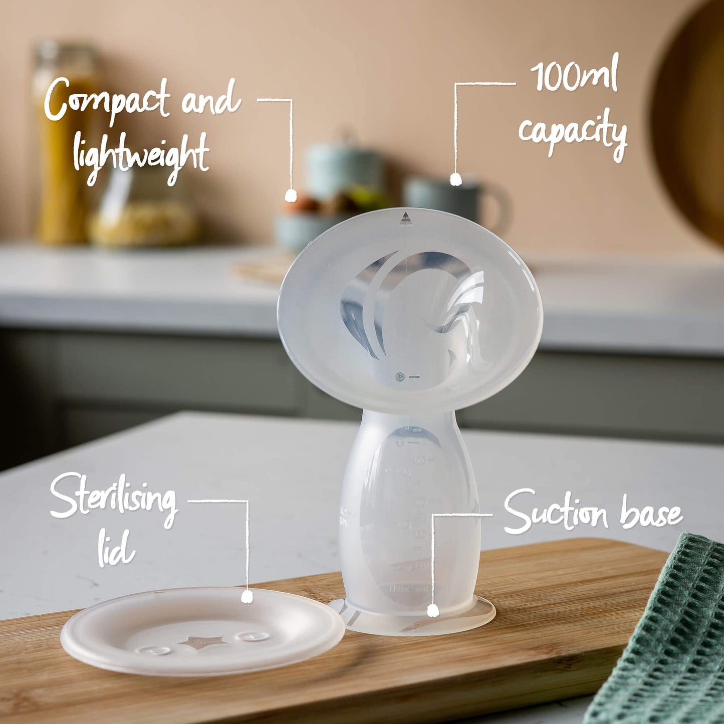 Made for Me™ Silicone Manual Breast Pump
