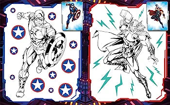 Marvel Avengers: The Ultimate Colouring Book (Mammoth Colouring Marvel)