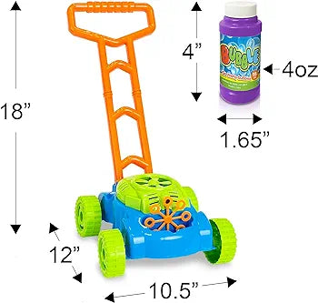 Sloosh Bubble Lawn Mower Toddler Toys - Kids Toys