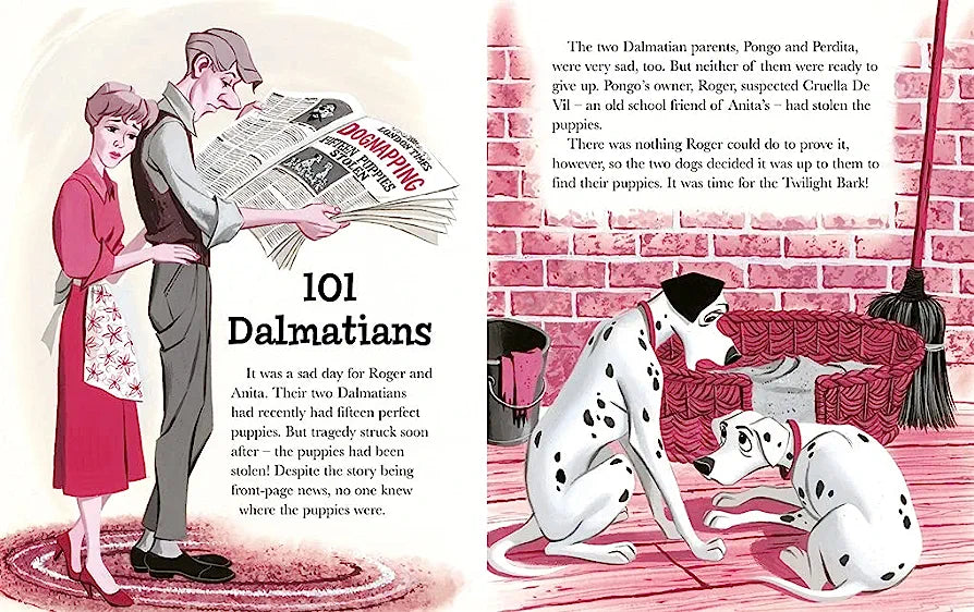 Disney Classics: Twin Tales: 101 Dalmatians/Lucky Puppy(HARDCOVER).