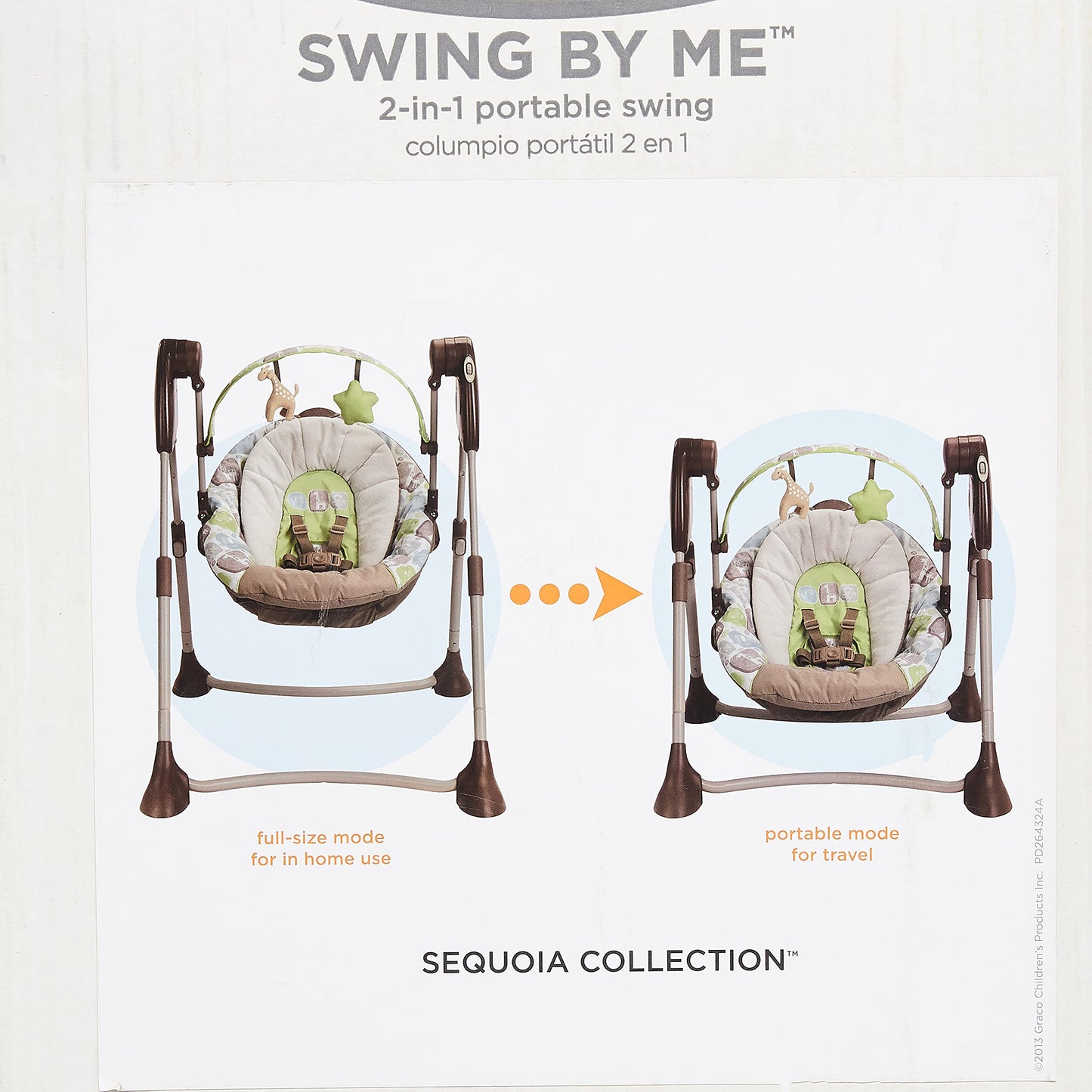 Graco 2-in-1 Portable Swing By Me