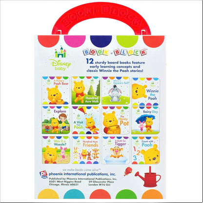 Disney Baby - Winnie the Pooh - My First Library Board Book Block 12-Book Set