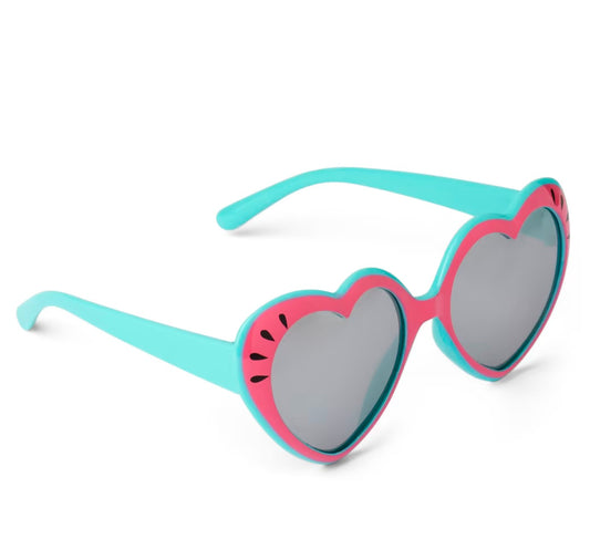 Girls Watermelon Heart Sunglasses