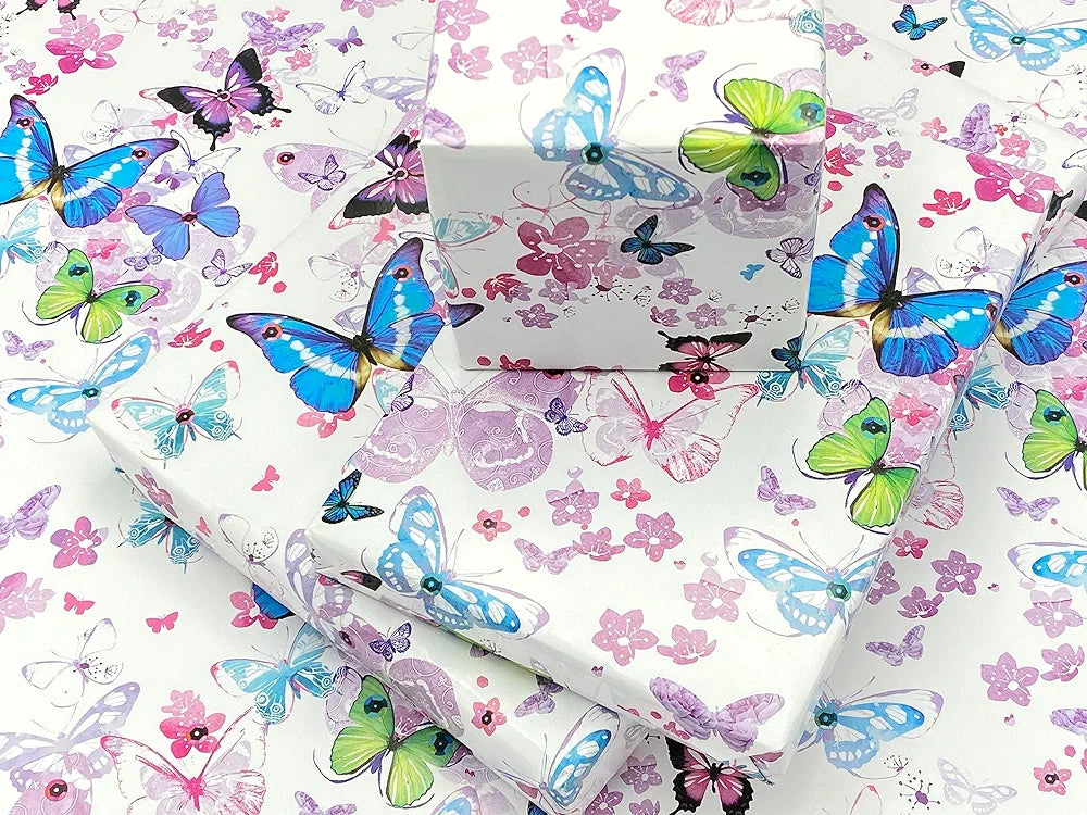 Butterfly Wrapping Paper.