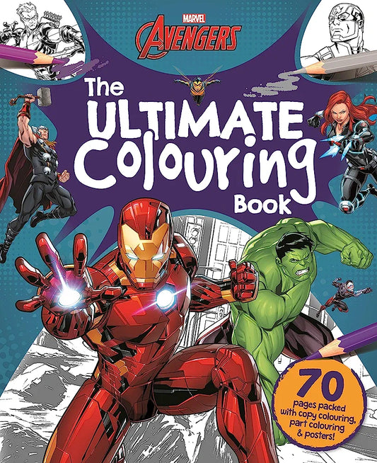 Marvel Avengers: The Ultimate Colouring Book (Mammoth Colouring Marvel)