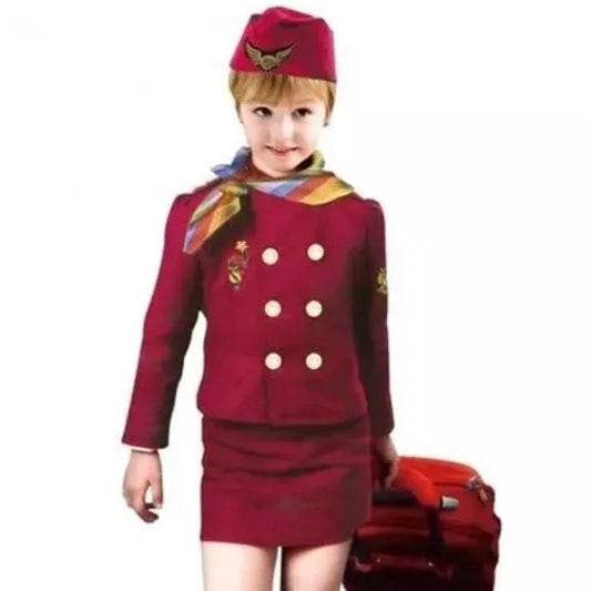 Flight Attendant Air Hostess Role Play Costume