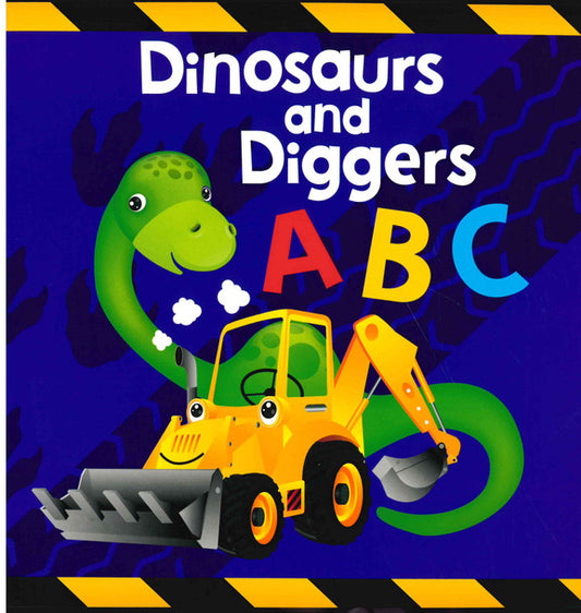Dinosaurs and Diggers ABC Children’s Padded Board Book