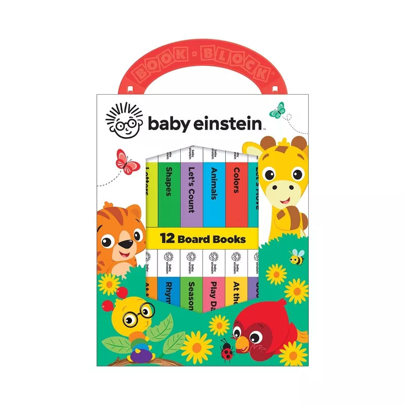 Baby Einstein My First Library 12 Book Set (Board Book)