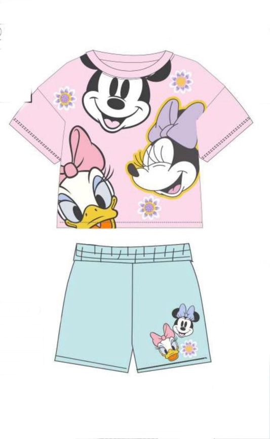 Minnie Mouse 2PC Girl's Set.