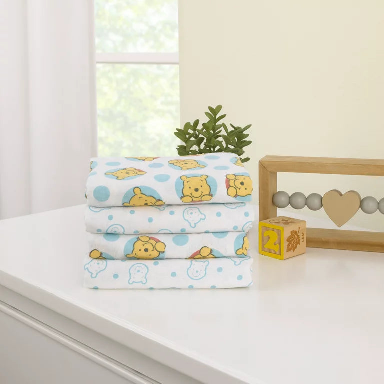 Winnie the Pooh 4 in 1 Flannel