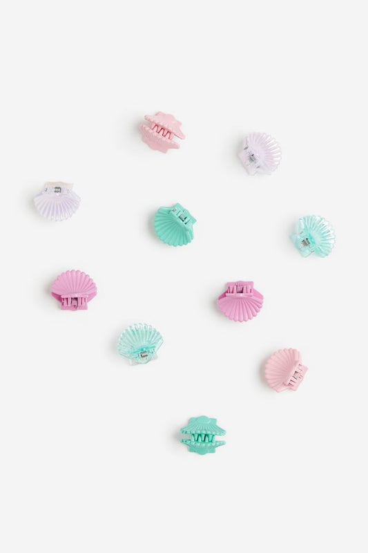 10-pack hair clips
