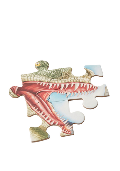 Alligator Dinosaur Puzzle.