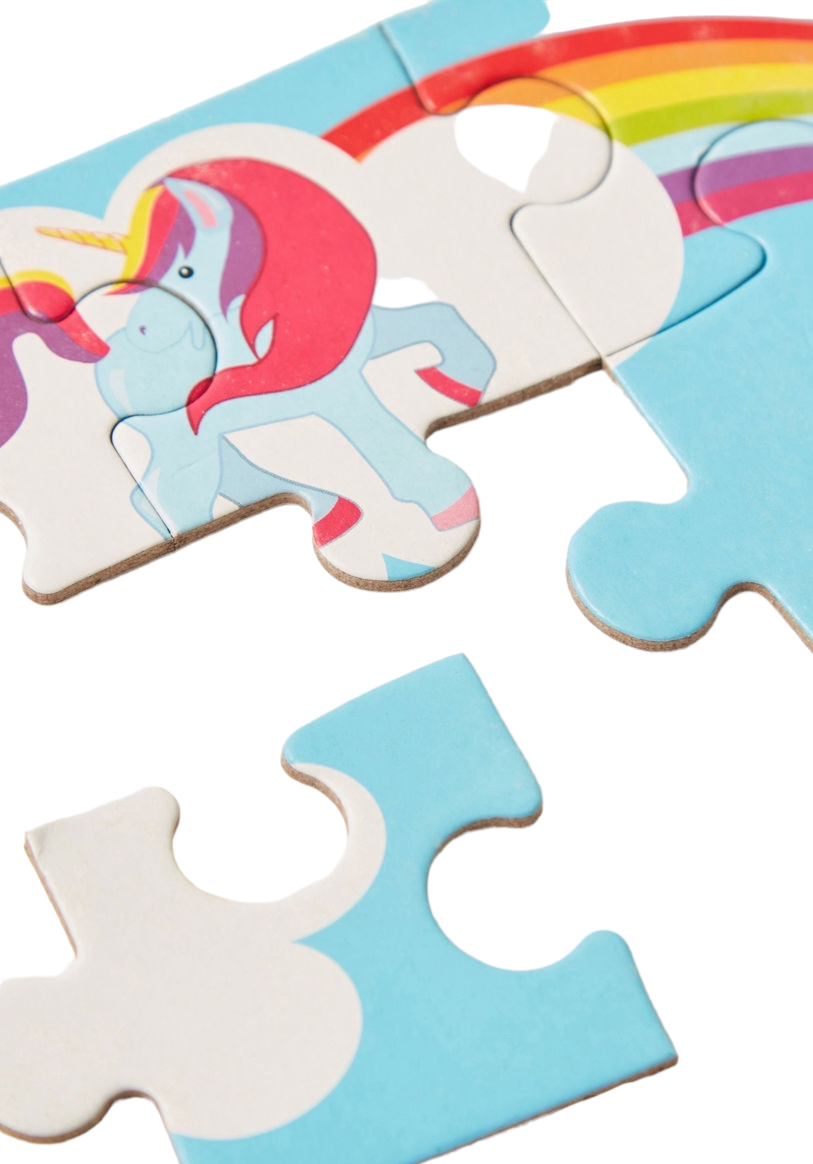 Alligator Unicorn and Narwhal Puzzle