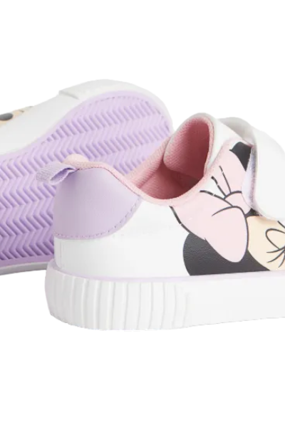Minnie Mouse White Sneakers