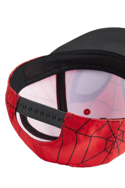 Spider-Man Face Cap-Red