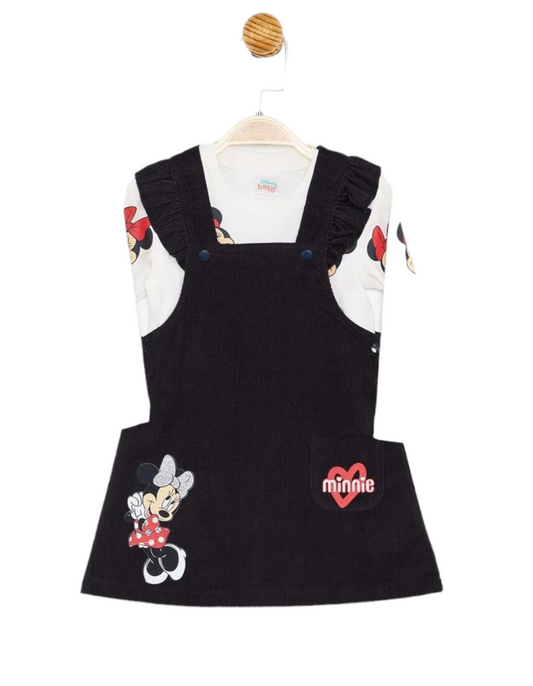 Minnie Mouse Navy Blue Dungaree