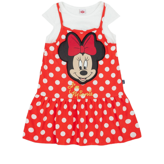 Minnie Mouse Sleeveless Dress With Inner.