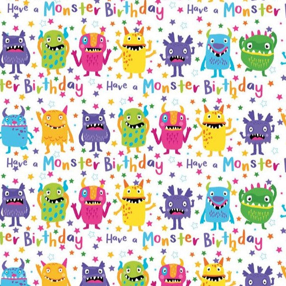 Monster Wrapping Paper