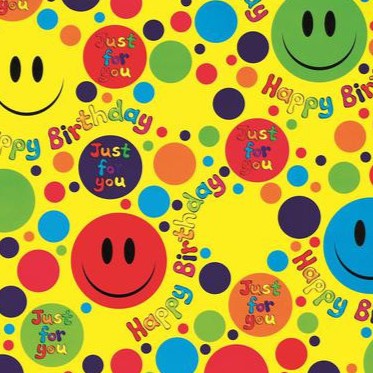 Smiley Wrapping Paper
