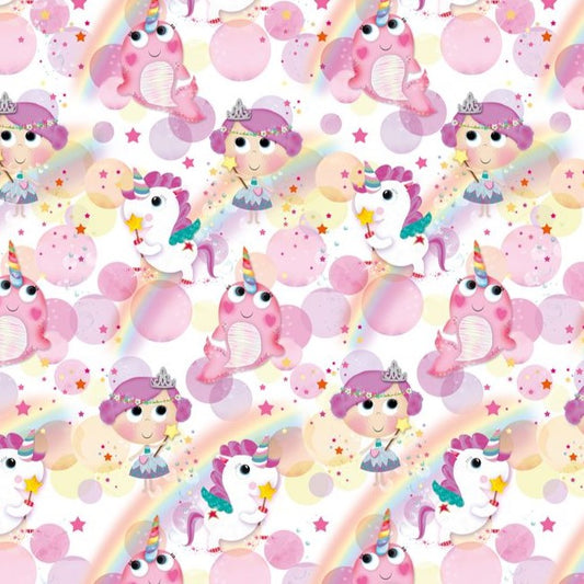 Pink Fairy Wrapping Paper