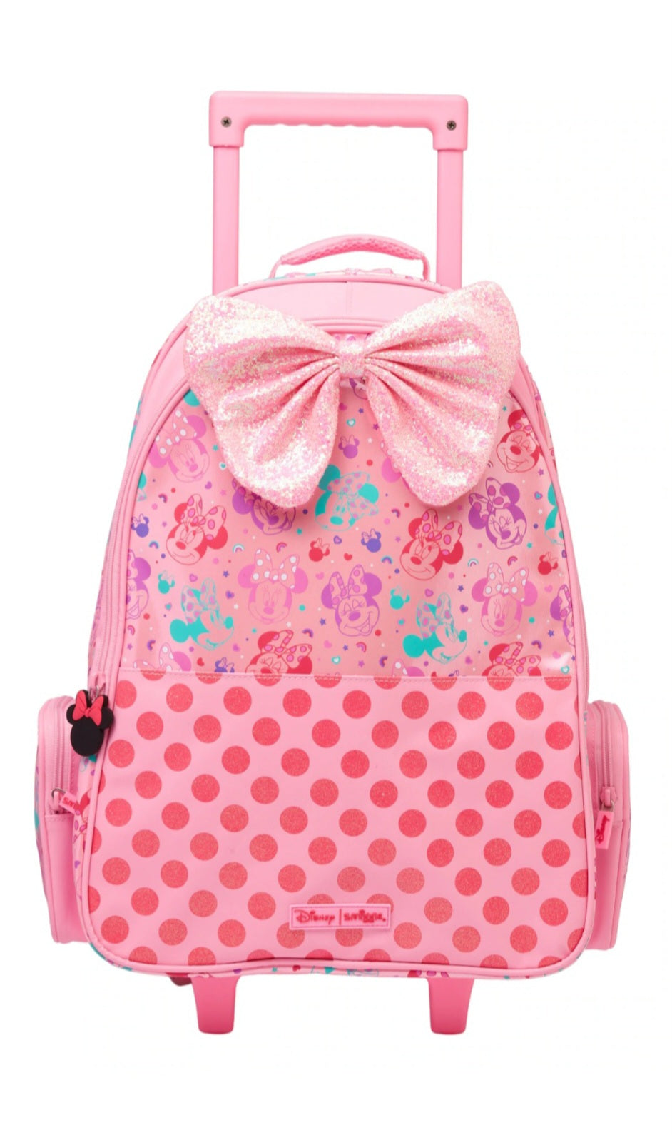 Minnie Mouse Trolley Backpack With Light Up Wheels