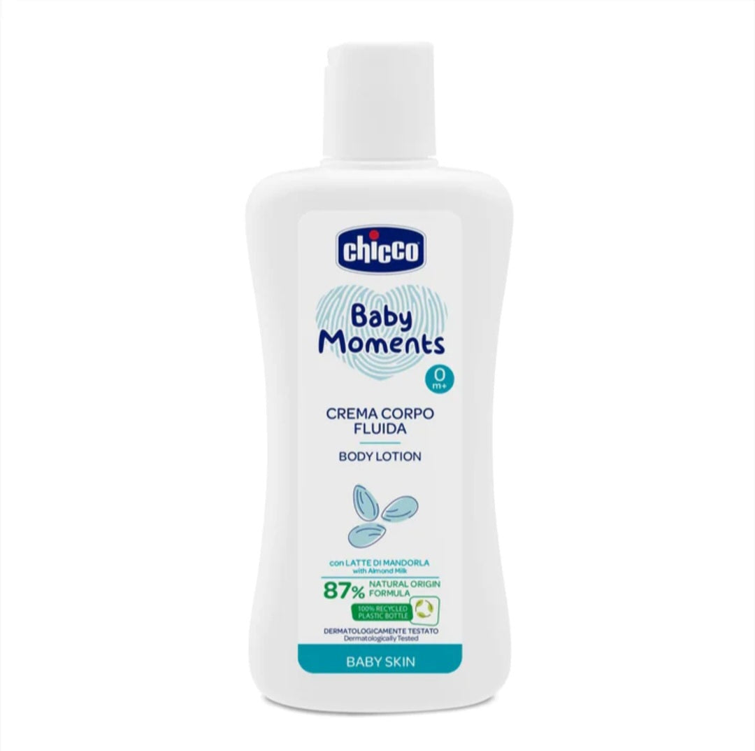 Chicco Baby Moments, Body Lotion, 200ml