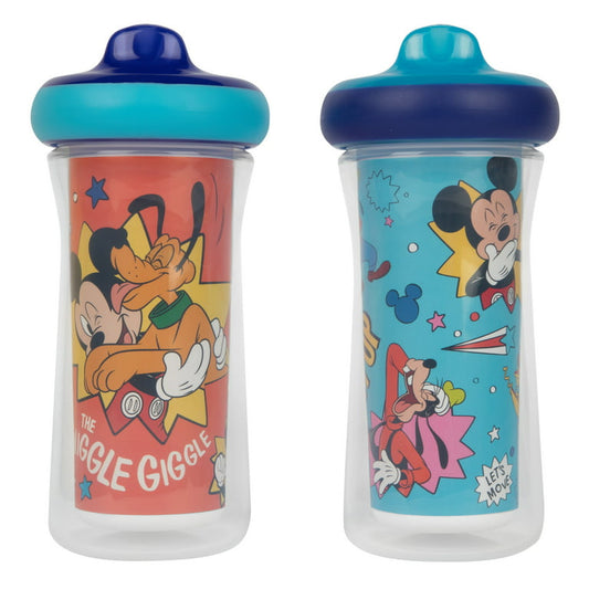 Disney Mickey Mouse Insulated Sippy Cup, 9 Oz – 2 Pack