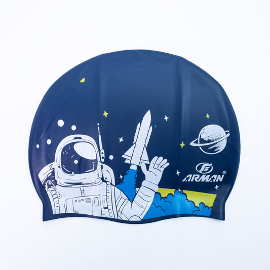Astronaut Silicon Swim Cap