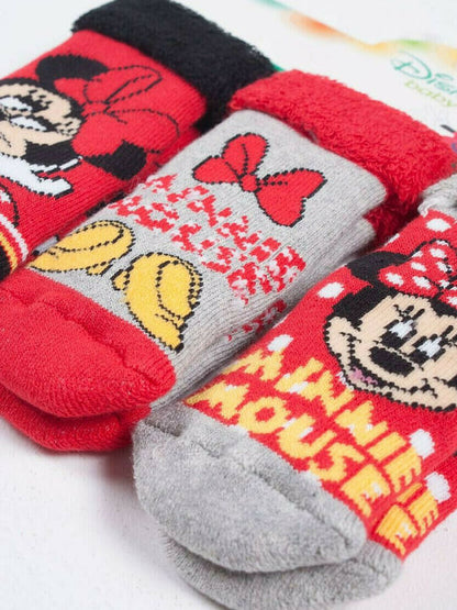 Minnie Mouse Fleece Baby Socks
