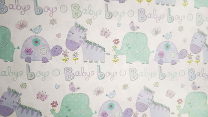 Baby Boy Wrapping Paper.