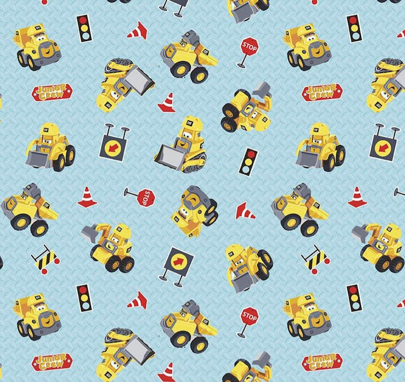 Construction Wrapping Paper