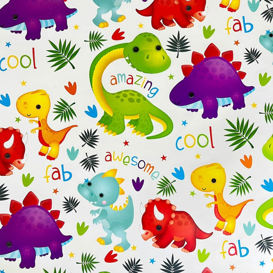 Dinosaur Wrapping Paper.