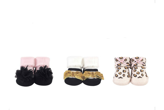 3 Pack Booties Gift Set(0-9 Months).