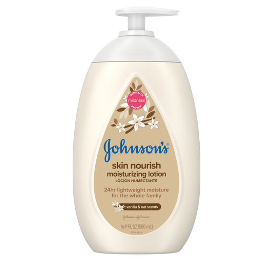 Johnson's Skin Nourish Vanilla Oat Lotion 500ml