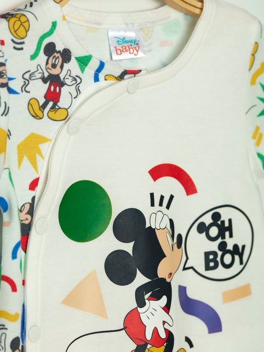 Mickey Mouse Baby Sleepsuit
