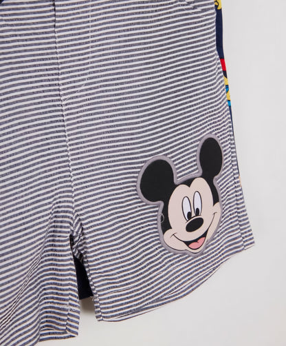 All-Over Mickey Mouse 2PC Print Set.