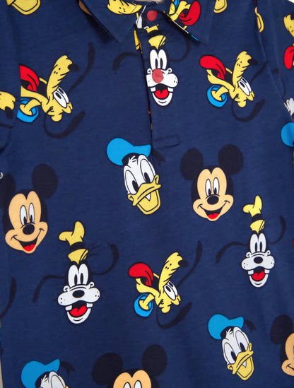 All-Over Mickey Mouse 2PC Print Set.