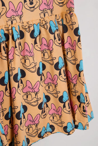 Minnie & Daisy Print Dress